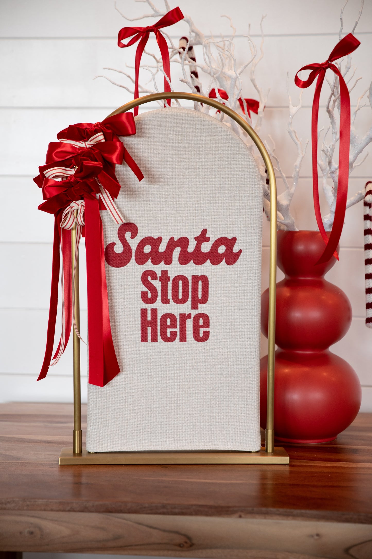 SANTA STOP HERE