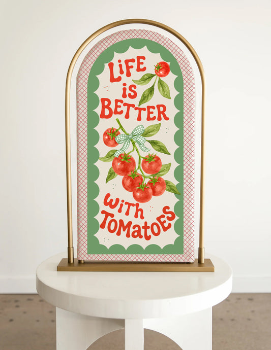 Life Is Better With Tomatoes Banner