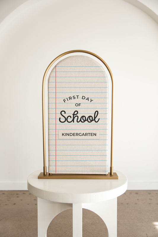 First Day of School